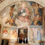 Alcuni affreschi presenti nell`Eremo
