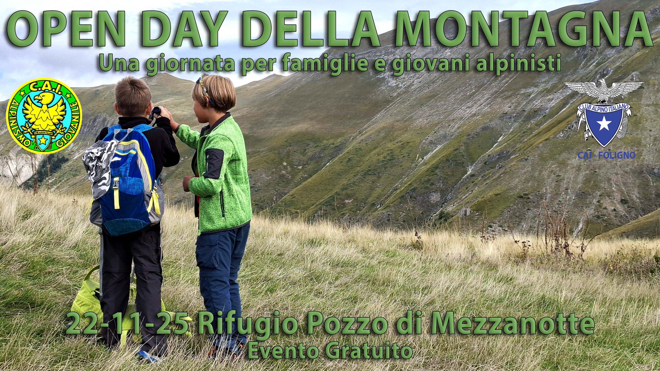 “OPEN DAY DELLA MONTAGNA”