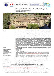 Locandina dell`escursione