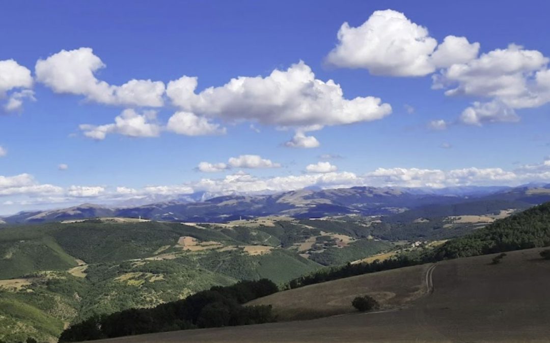 Panorama dal Monte Faeto