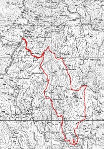 Mappa del percorso