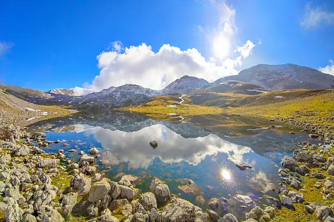 Riserva regionale Montagne della Duchessa.. Murolungo 2184 m – Lago della Duchessa 20 luglio 2025