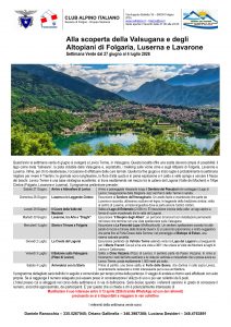 Locandina della Settimana Verde