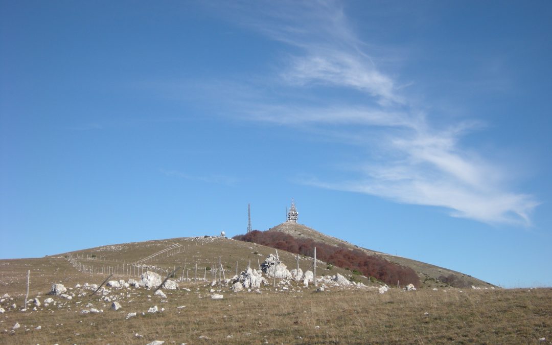 Il M.te Serano dalla cima del M