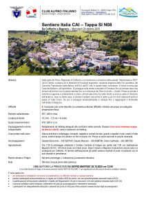 Locandina dell`escursione