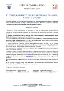 Bando del corso E2 - 2025