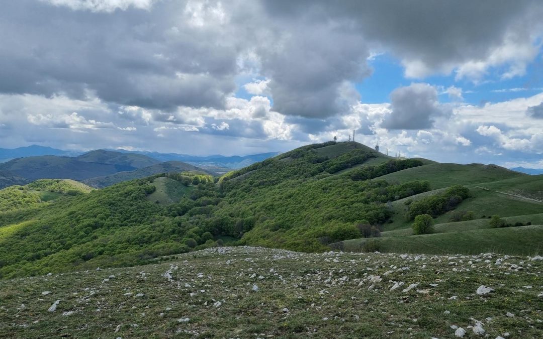 Panorama dal Monte Brunette