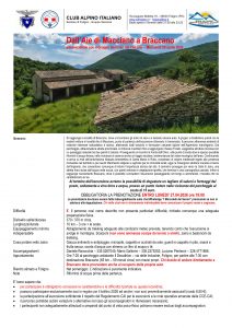 Locandina dell`escursione