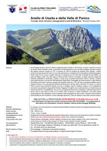 Locandina dell`escursione