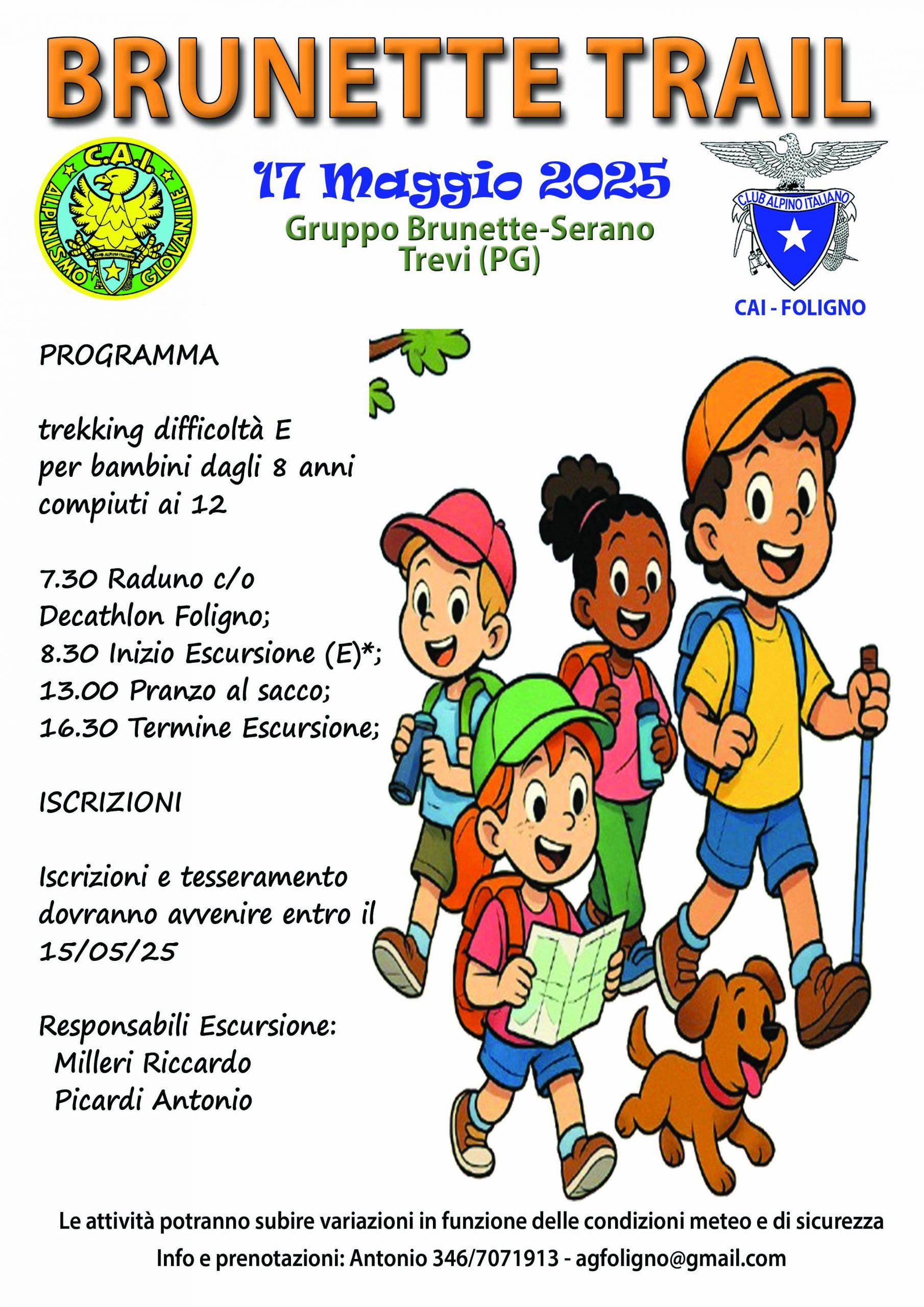 BRUNETTE TRAIL – ALPINISMO GIOVANILE